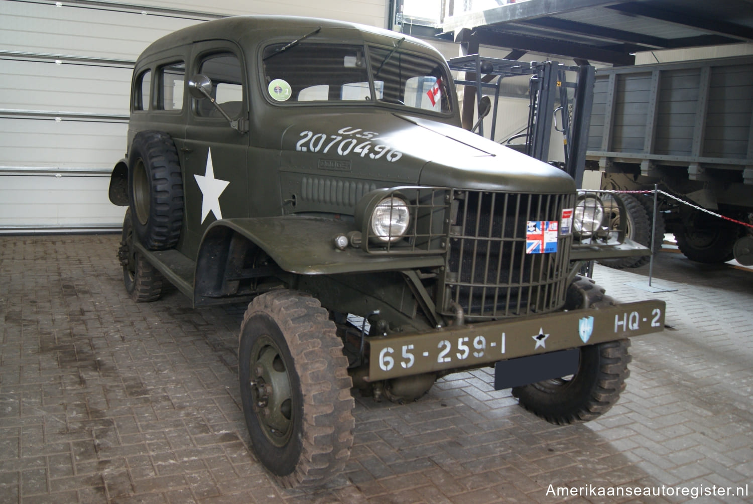 Vrachtwagens Dodge uit 1941